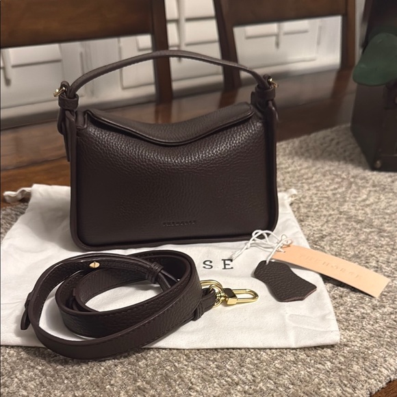 The Horse Handbags - Mini Clementine by The Horse In Charcoal